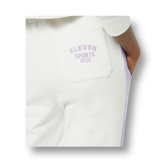 EleVen by Venus Williams M White Purple Collegiate Track Pants Liquid Lilac NWT - Picture 8 of 11